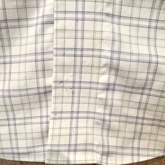 Brooks Brothers 1818 Non-Iron Supima Cotton Shirt 15.5 35 Plaid Check - Picture 7 of 8